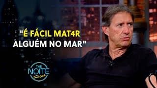 O mar é uma "terra SEM LEIS e com PIRATAS" para Jorge de Souza! | The Noite (12/11/24)