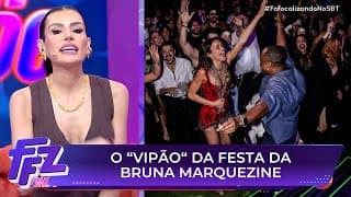 Saiba quais famosos foram barrados no "vipão" da festa de Bruna Marquezine | Fofocalizando 18/08/25