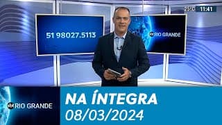 SBT Rio Grande - 08/03/2024 - programa completo