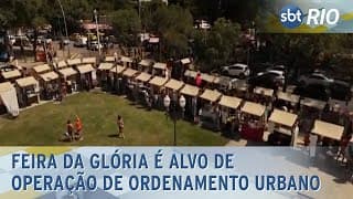 Feira da Glória é alvo de operação de ordenamento urbano