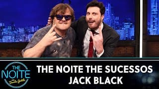 The Noite The Sucessos - Jack Black | The Noite (22/11/24)