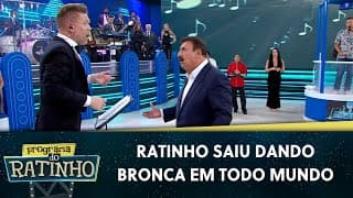 O Ratinho quebrou o pau com o maestro | Programa do Ratinho (26/02/25)