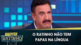 O Ratinho falou mal do Amado Batista | Programa Do Ratinho