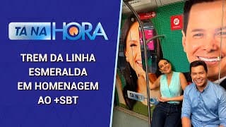 Marcão do Povo e Márcia Dantas embarcam no SBTrem | Tá Na Hora (26/09/24)