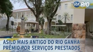 Asilo mais antigo do Rio ganha prêmio por serviços prestados
