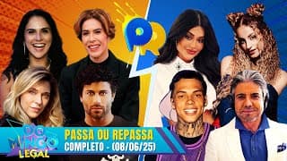 TIME JOÃO KLÉBER vs TIME JESUS LUZ no Passa ou Repassa | Domingo Legal (08/06/25)