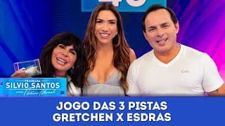 Jogo das 3 Pistas: Gretchen x Esdras | Programa Silvio Santos (20/10/24)