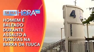 Homem é baleado durante assalto a turistas na Barra da Tijuca