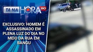 EXCLUSIVO: Homem é assassinado em plena luz do dia no meio da rua em Bangu