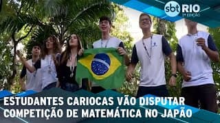 Estudantes cariocas vão disputar competição de matemática no Japão