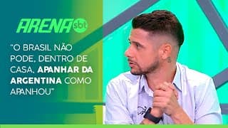 Cicinho diz que Brasil "apanhou" da Argentina: "Neymar lutou vale-tudo" | Arena SBT (12/07/21)