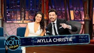 Entrevista com a atriz Mylla Christie | The Noite (22/09/25)