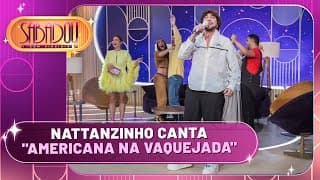 Nattanzinho canta "Americana na Vaquejada" | Sabadou com Virginia (29/06/24)
