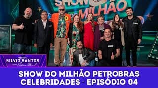 Show do Milhão Petrobras - Celebridades - Episódio 04 | Programa Silvio Santos (21/12/25)