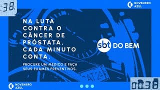 Break da prevenção - Iniciativa SBT do Bem em prol do Novembro Azul
