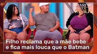 Trelelê com ela não tem idade: gosta mais do que lasanha | Casos de Família