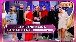 Sabadou recebe Beca Milano, Nadja Haddad, Gaab e Rodriguinho | Sabadou com Virginia (09/08/25)