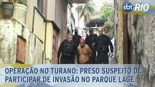 Operação no Turano: Preso suspeito de participar de invasão no Parque Lage