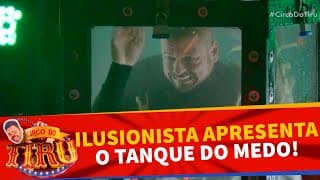 Ilusionista apresenta o Tanque do Medo! | Circo do Tiru (22/06/24)