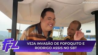 Fofo Jones invade os bastidores do Sabadou e Programa Silvio Santos | Fofocalizando 06/06/25