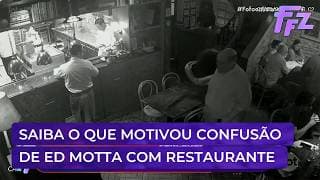 Ed Motta causa confusão em restaurante; saiba o motivo | Fofocalizando 07/05/26
