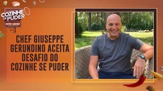 Desafios com Giuseppe Gerundino: Chef fala receitas com chocolate em 30 segundos | Cozinhe se Puder