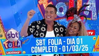 SBT Folia Completo - 01/03/25 | SBT Folia 2025