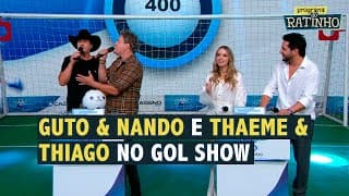 Ratinho se diverte com as duplas Guto & Nando e Thaeme & Thiago | Fofocalizando (29/04/25)