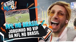 Jorginho assistiu o primeiro jogo da NFL no Brasil | É Tudo Nosso 13/09/24