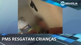Após denúncias de abandono, PMs encontram duas crianças em casa sozinhas | SBT Brasília 2° Edição