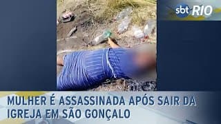 Mulher é assassinada após sair da igreja em São Gonçalo