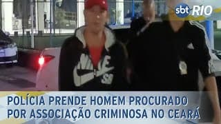 Polícia prende homem procurado por associação criminosa no Ceará