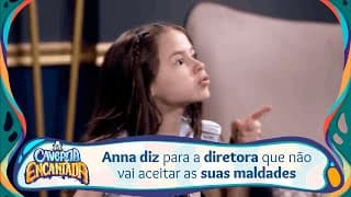 Anna diz que não aceita as maldades da diretora Norma | A Caverna Encantada