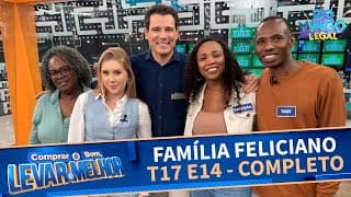 Comprar É Bom, Levar é Melhor - Família Feliciano - T17 Episódio 14 | Domingo Legal (28/12/25)