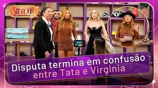 Disputa sai do controle e climão domina o programa | Sabadou com Virginia (02/08/25)