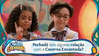 Meninas ficam pensativas com a história de Perebadá | A Caverna Encantada