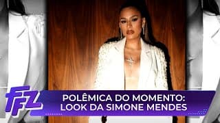 Look de Simone Mendes na festa da Globo gera polêmica e web resgata vídeo antigo | Fofocalizando