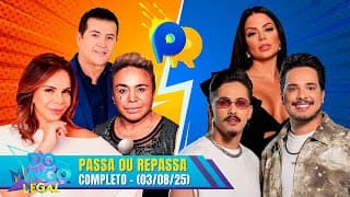 TIME SULA MIRANDA vs TIME VICTÓRIA VILLARIM no Passa ou Repassa | Domingo Legal (03/08/25)