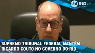 Supremo Tribunal Federal mantém Ricardo Couto no governo do Rio