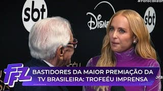 Fofoquito invade os bastidores do Troféu Imprensa e conversa com estrelas | Fofocalizando 02/05/25