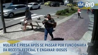 Mulher é presa após se passar por funcionária da Receita Federal e enganar idosos