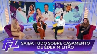 Saiba tudo que aconteceu no casamento de Éder Militão e Tainá Castro | Fofocalizando 21/07/25