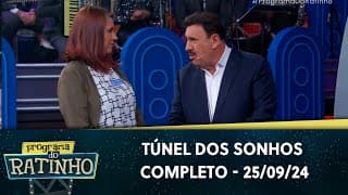 Ratinho sofre golpe e conta tudo no Túnel dos Sonhos | Programa do Ratinho (25/09/24)