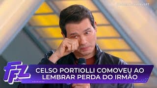 Celso Portiolli emociona ao falar da perda do irmão | Fofocalizando 21/07/25