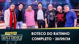 Boteco do Ratinho com Roupa Nova | Programa do Ratinho (20/09/24)