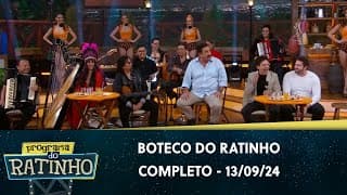 Boteco do Ratinho com Beth Guzzo, Los Castillos, Gilliard e Sylvio | Programa do Ratinho (13/09/24)