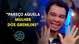 Igor Guimarães tenta viver com as unhas de Pocah! | The Noite (04/12/24)