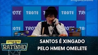 Santos conhece a fúria do atleta dos ovos| Programa do Ratinho (17/07/24)