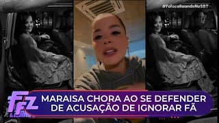 Maraisa é acusada de ignorar fã criança e chora ao se defender | Fofocalizando 09/09/25