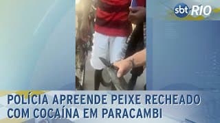 Polícia apreende peixe recheado com cocaína em Paracambi